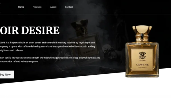 Lumenal Perfumes Ecommerce