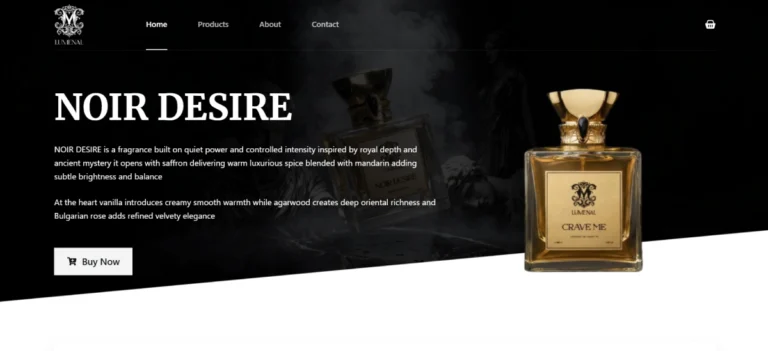 Lumenal Perfumes Ecommerce